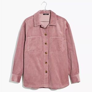 Madewell Corduroy Kentwood Oversized Shacket